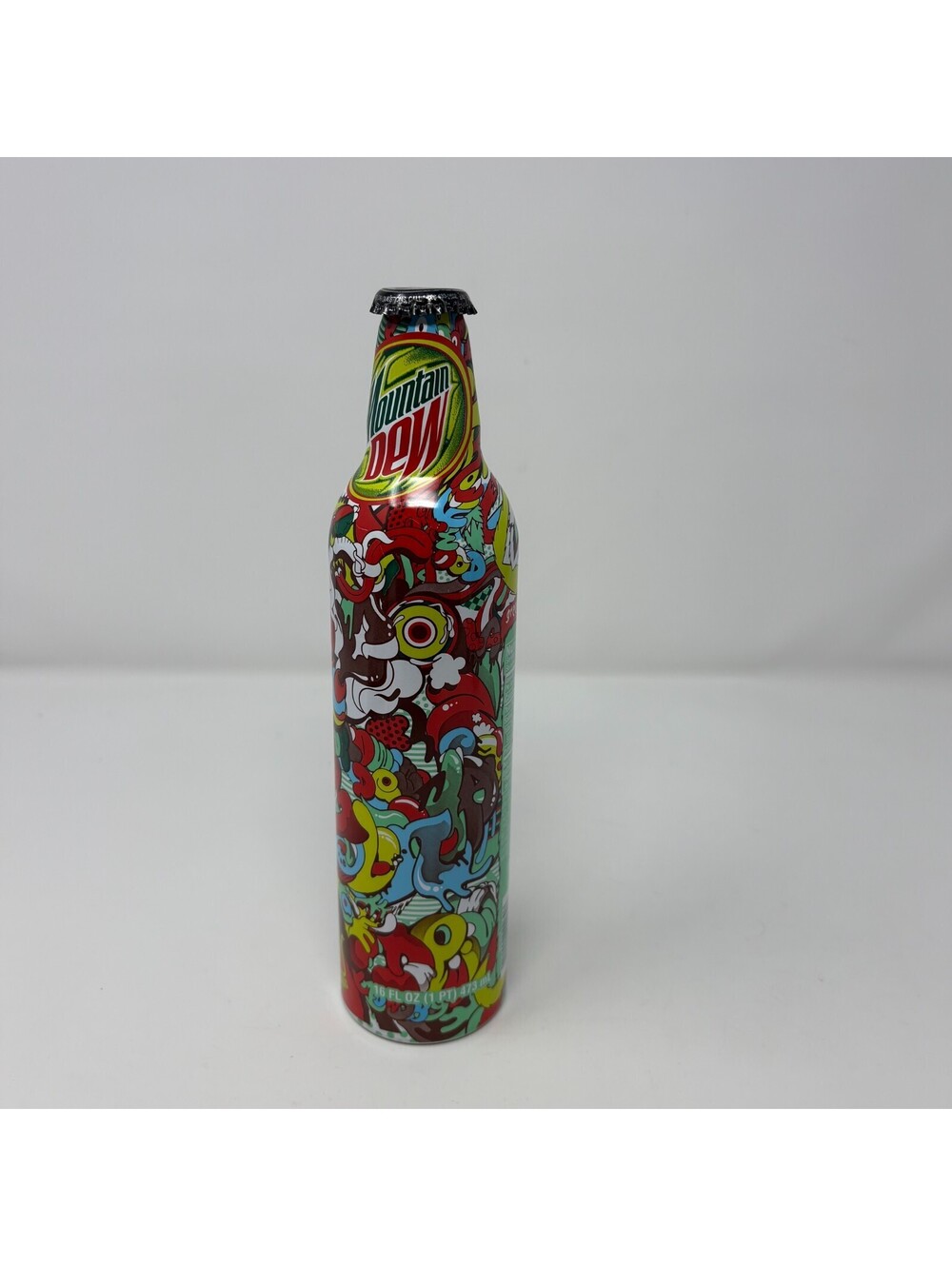 2008 Mountain Dew Green Label Art PJ Richardson "J Church" Empty Bottle